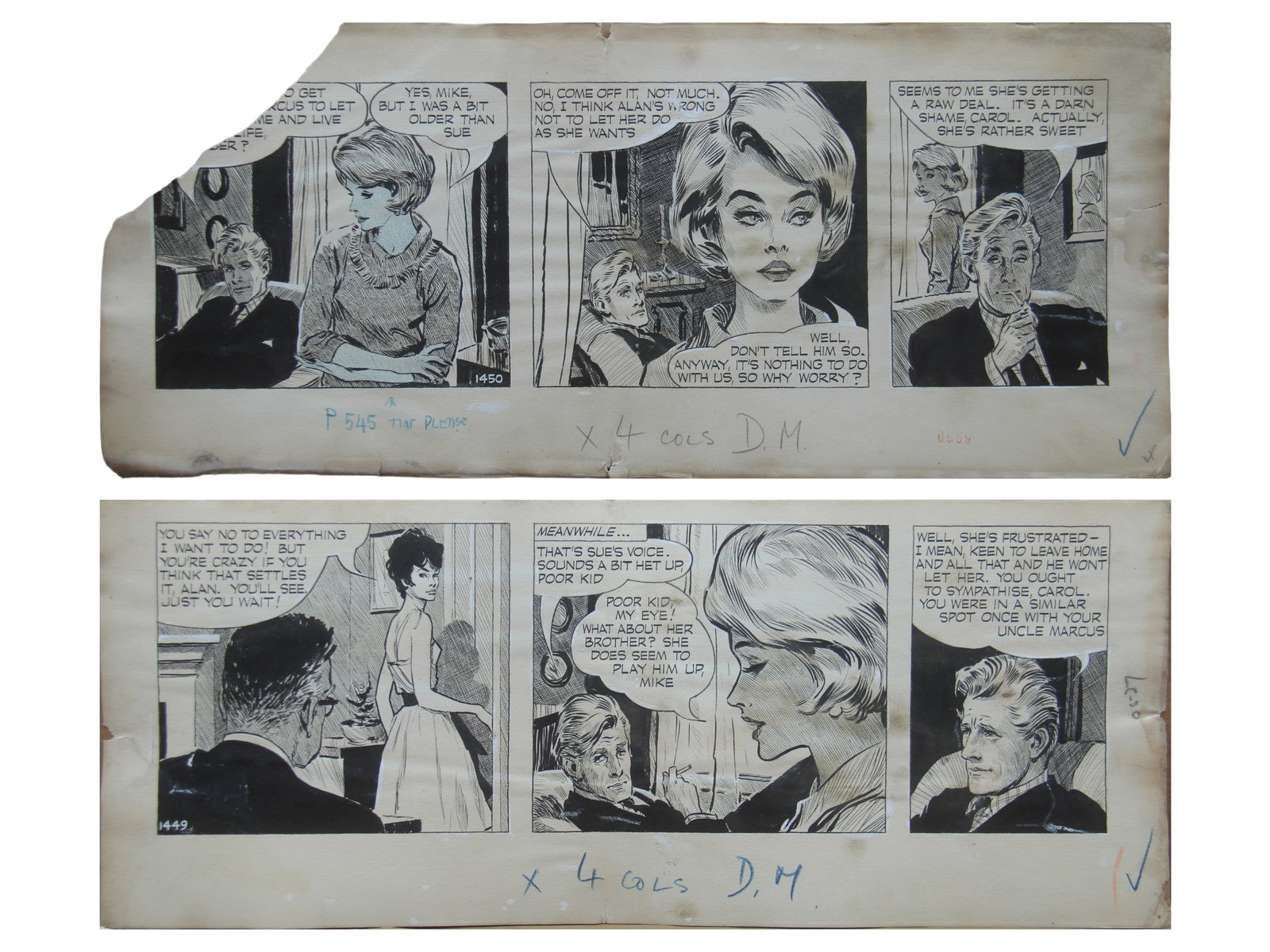 David Wright. Carol Day Original Daily (1 of 1)