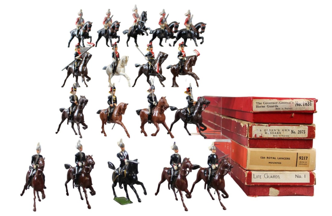 (4) Britains Boxed Sets- Cavalry (1 of 5)