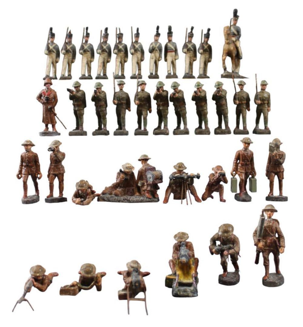 Elastolin and Lineol American Army Figures (1 of 5)