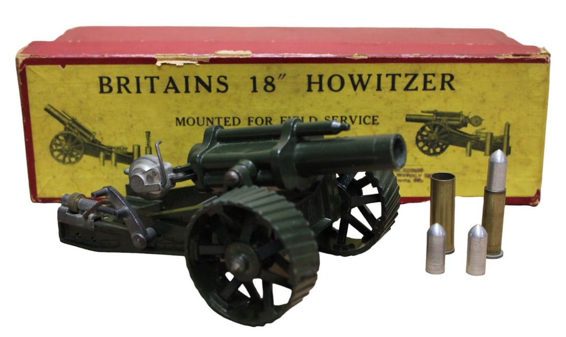 Britains #2107 18 Inch Howitzer in Box (1 of 3)
