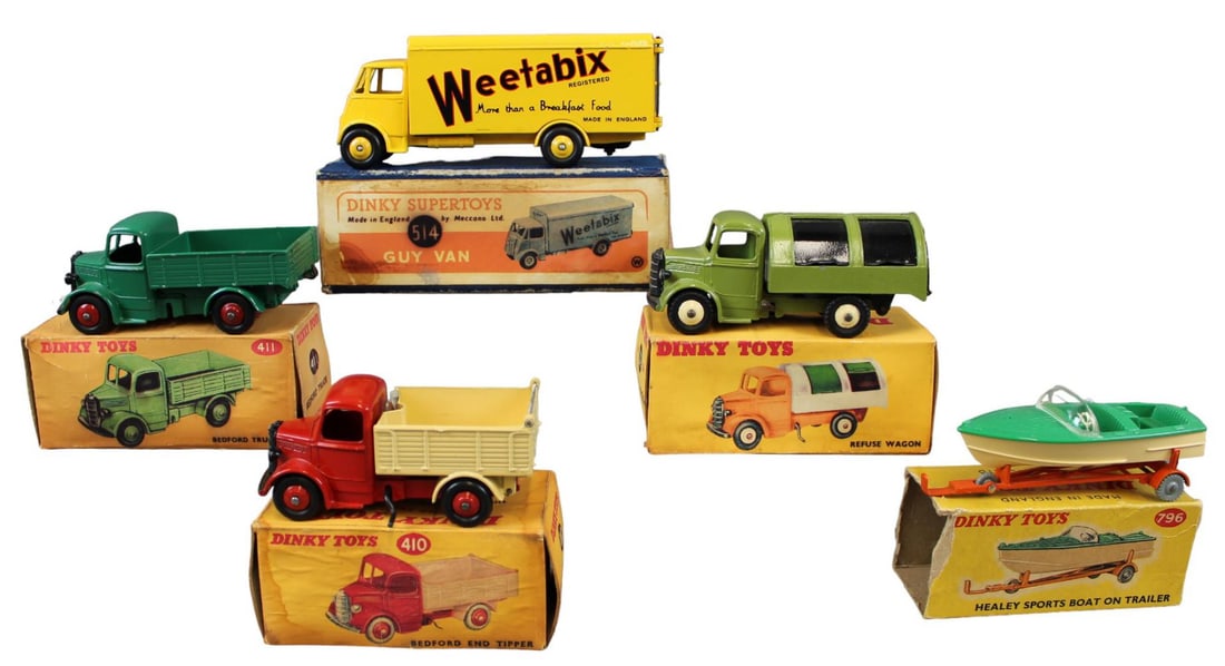 (5) Boxed Dinky Diecast Vehicles (1 of 2)