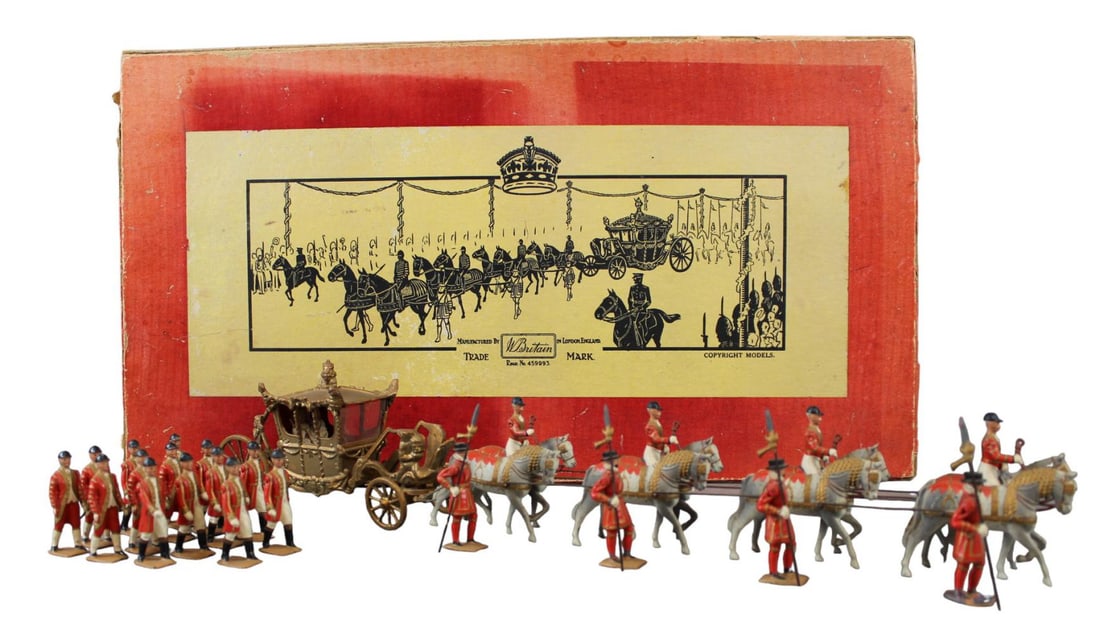 Britains 1476 Coronation Display Set in Box (1 of 8)