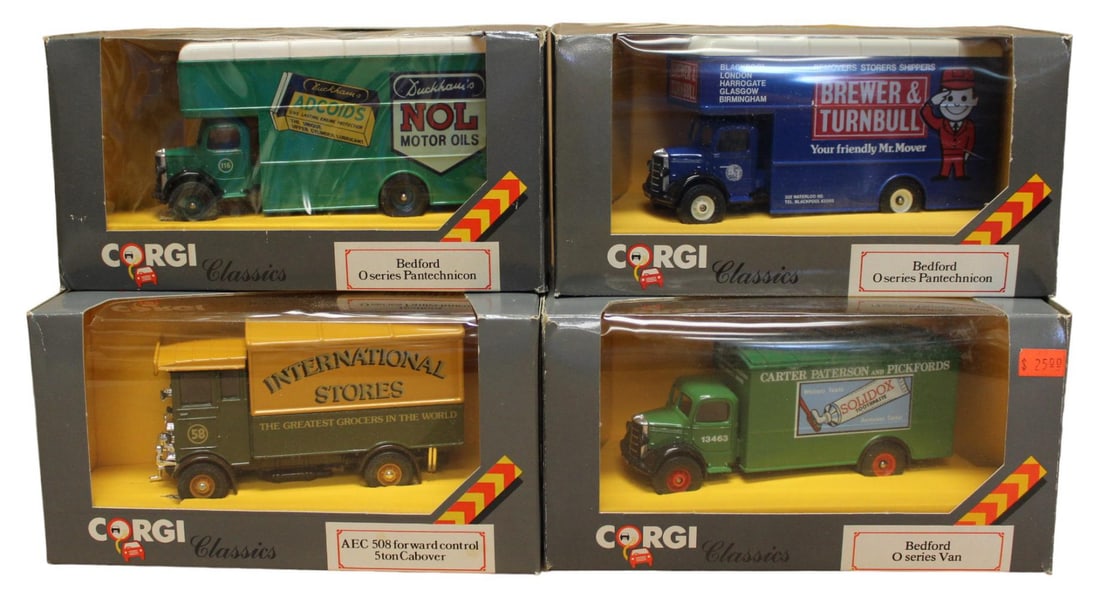 (4) Boxed Corgi Diecast Vehicles (1 of 2)