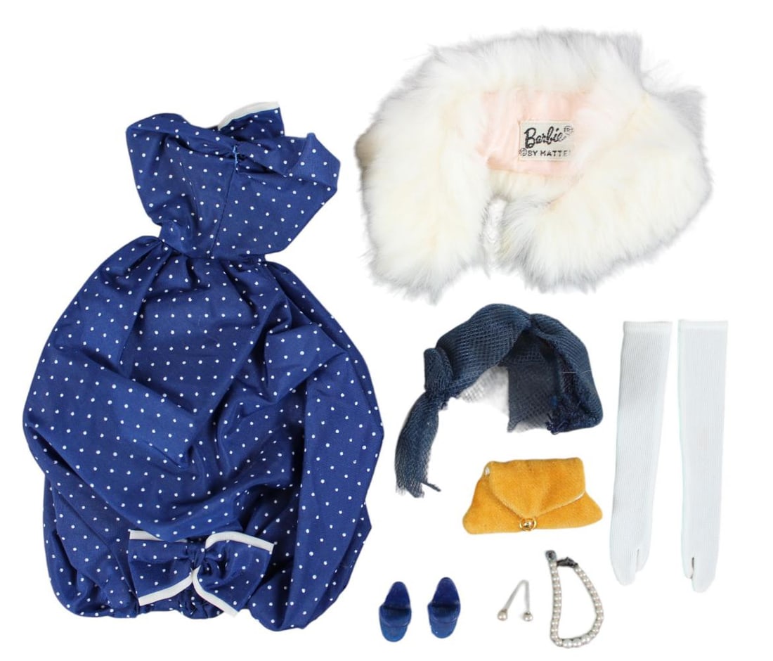 Rare, 1959 Barbie Gay Parisienne Outfit #964 (1 of 1)