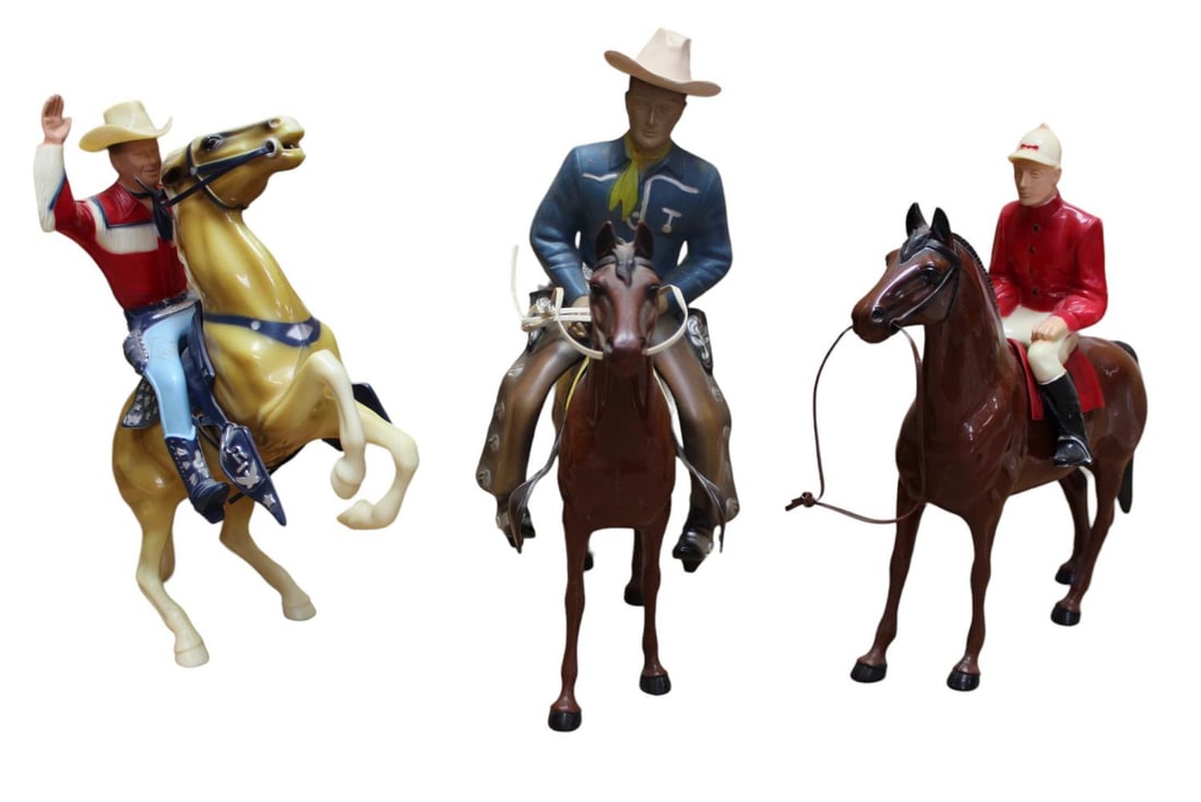 Hartland Roy Rogers, Champ & Turf King with Horses (1 of 2)