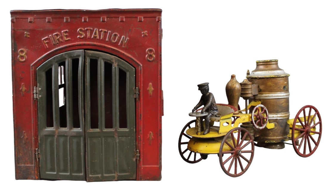 Early Kingsbury Fire House & Pumper (1 of 9)