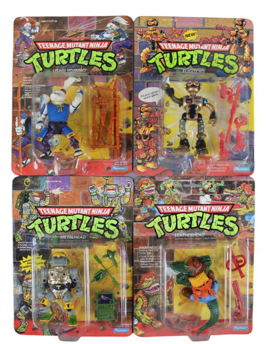 Teenage Mutant Ninja Turtles Carded Figure Lot (1 of 4)