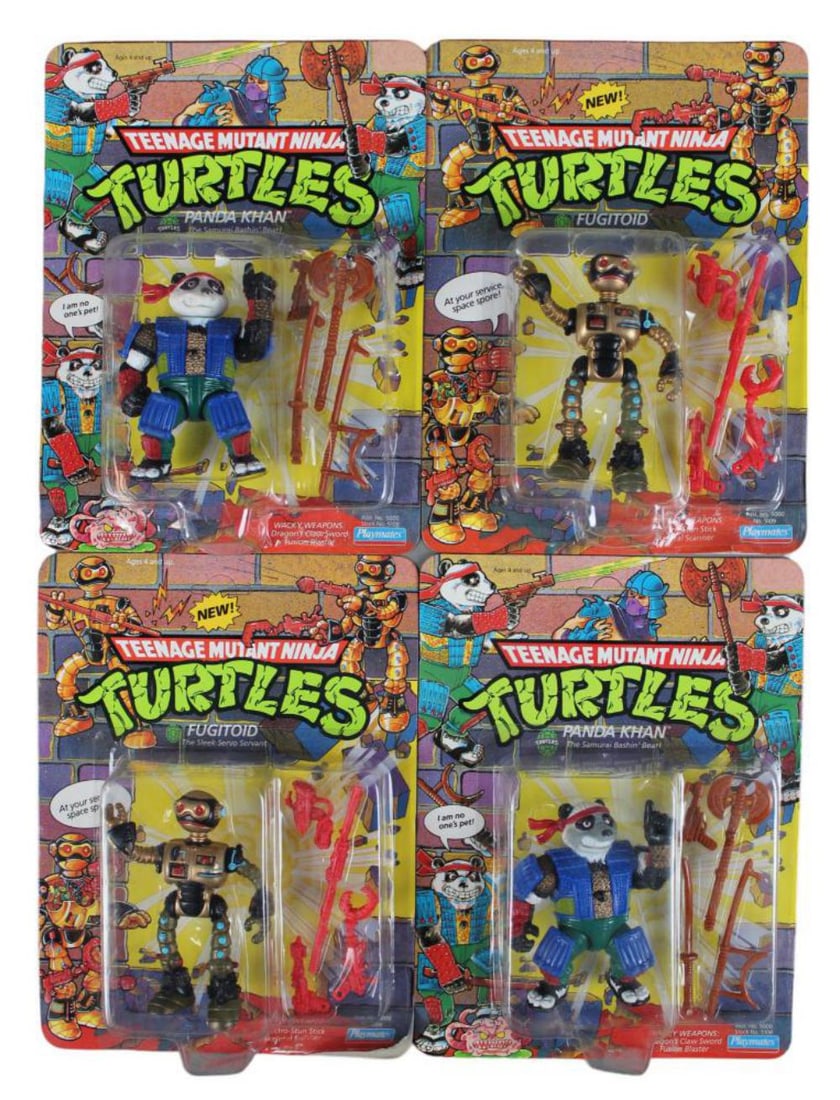 Teenage Mutant Ninja Turtles Carded Figure Lot (1 of 4)
