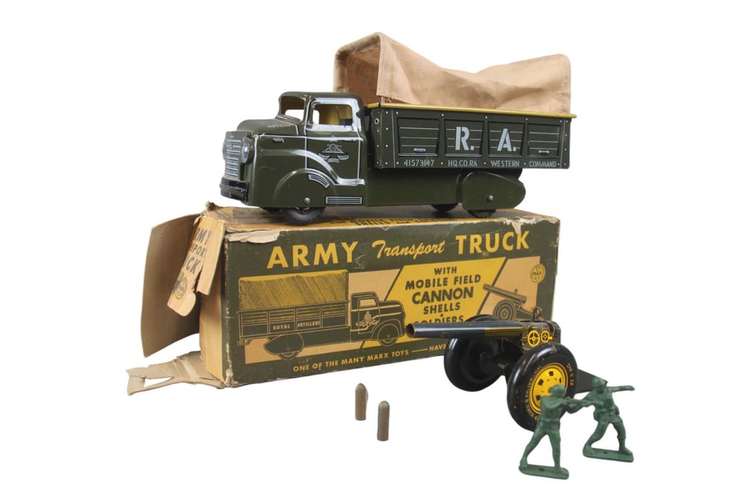 Scarce English Marx Mobile Field Canon Set (1 of 11)