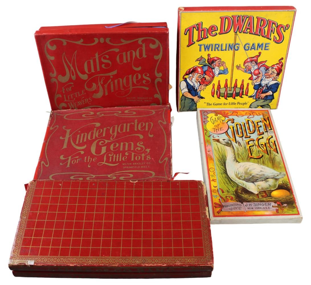 (5) Early Games in Original Boxes (1 of 5)