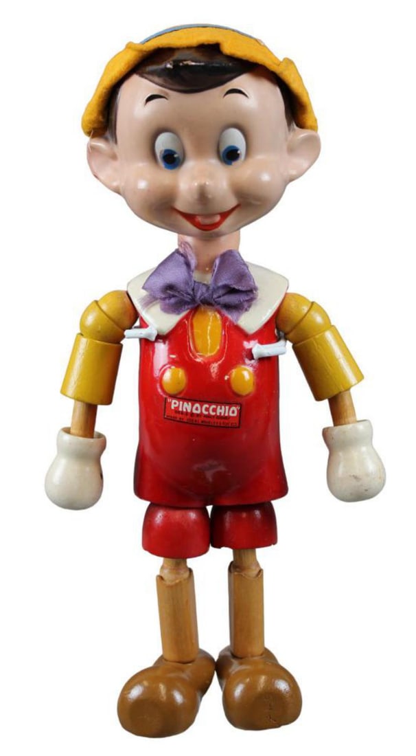 Ideal Pinocchio Composition & Wood Jointed Doll (1 of 6)