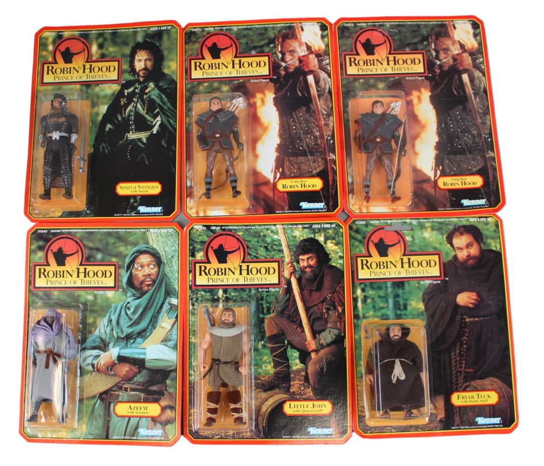 (6) MOC Robin Hood Prince of Thieves Figures (1 of 2)