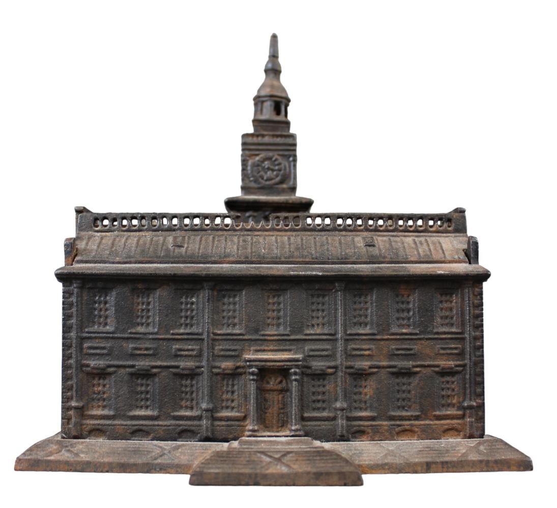 Independence Hall Cast Iron Bank (1 of 6)