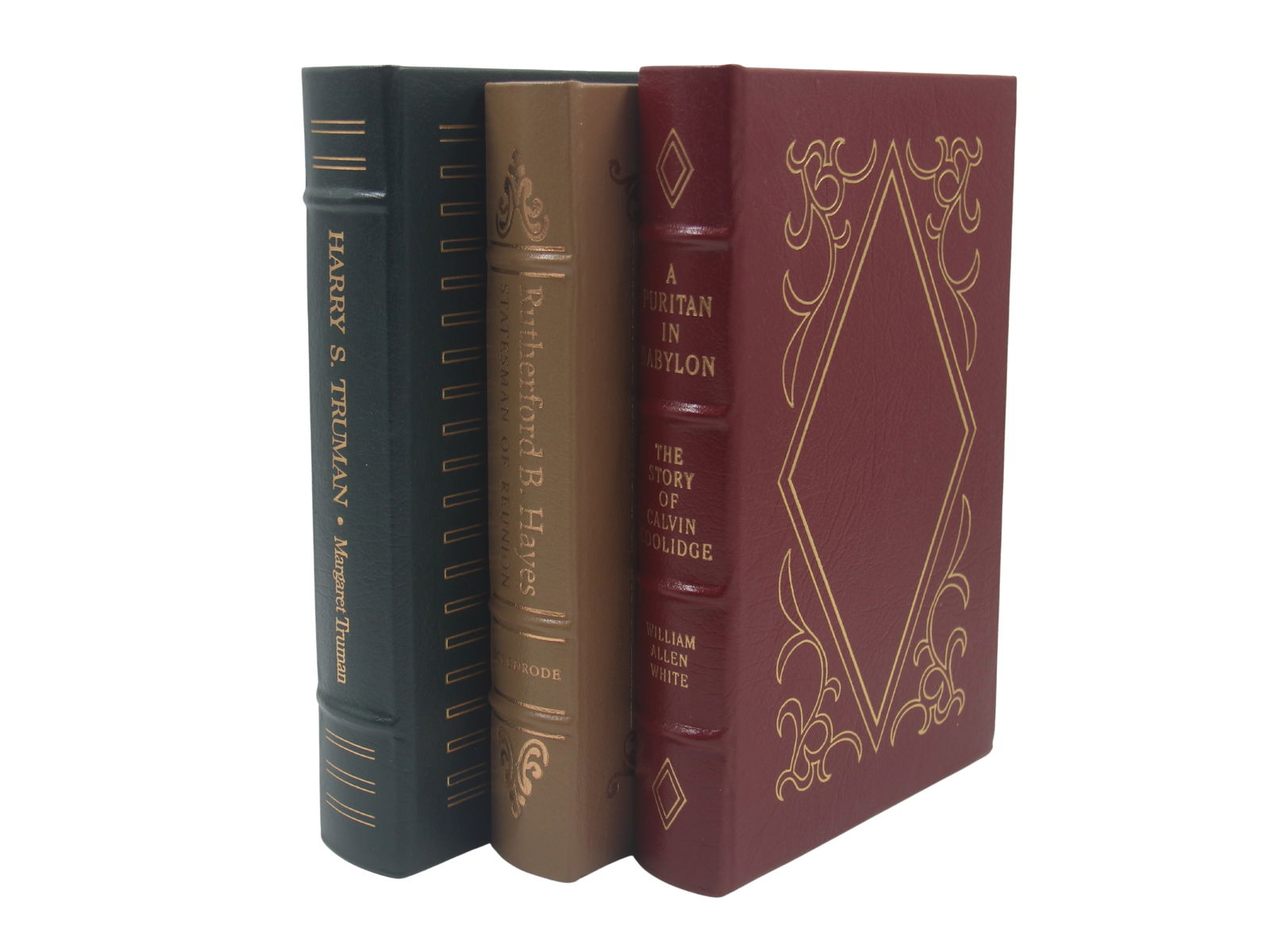 Easton Press Lot of Three Presidential Biographies (1 of 3)