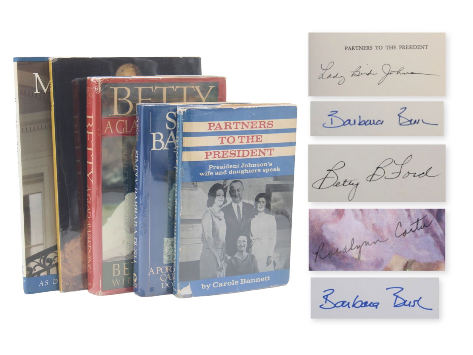 (5) U.S. First Ladies Signed Books (1 of 3)