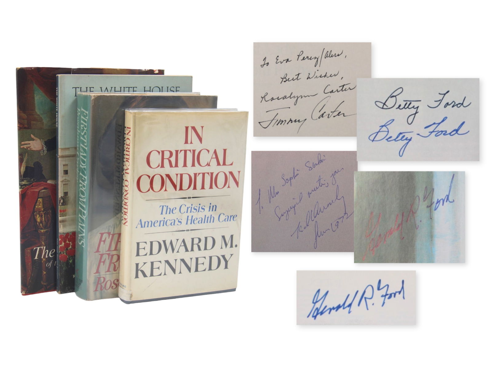 (4) President / Politician Signed Books (1 of 3)