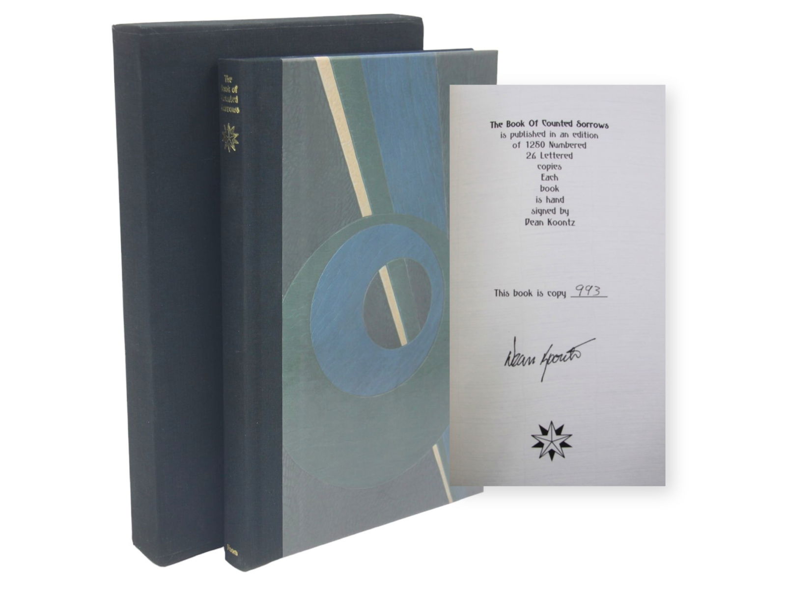 Dean Koontz. The Book of Counted Sorrows Limited (1 of 3)