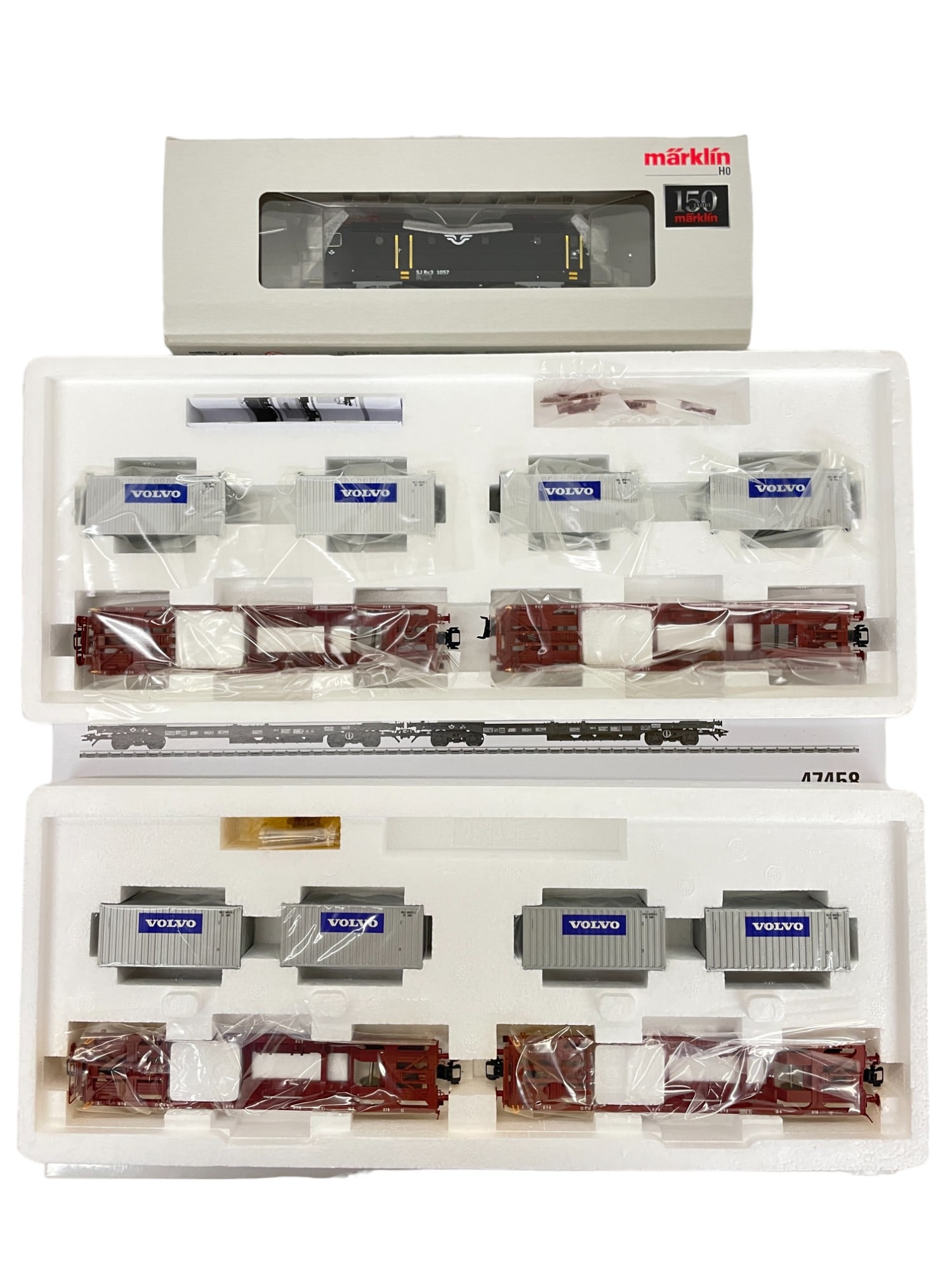 Marklin Digital HO Sweedish Container Train (1 of 5)