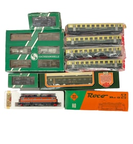 Assorted German HO Trains