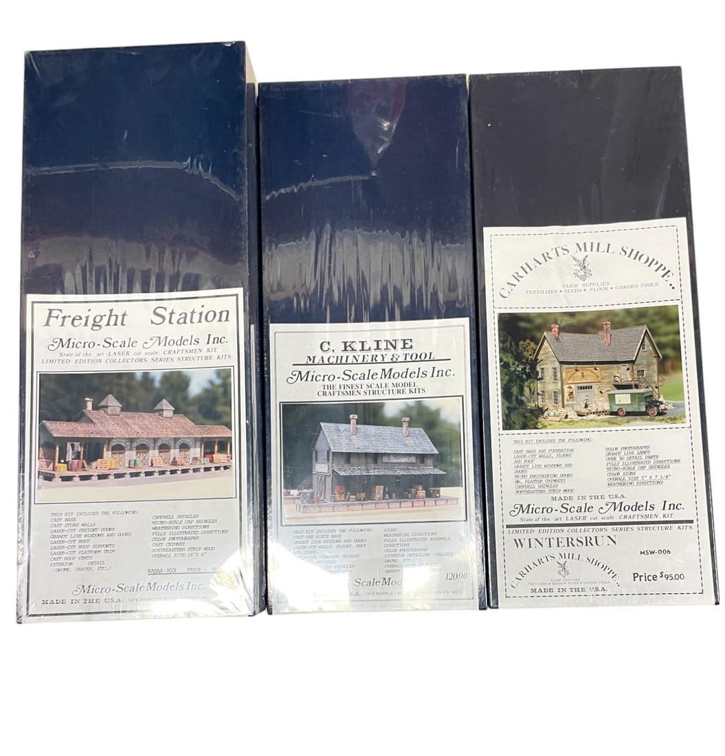 3 Micro-Scale Laser Cut Structure Kits (1 of 4)