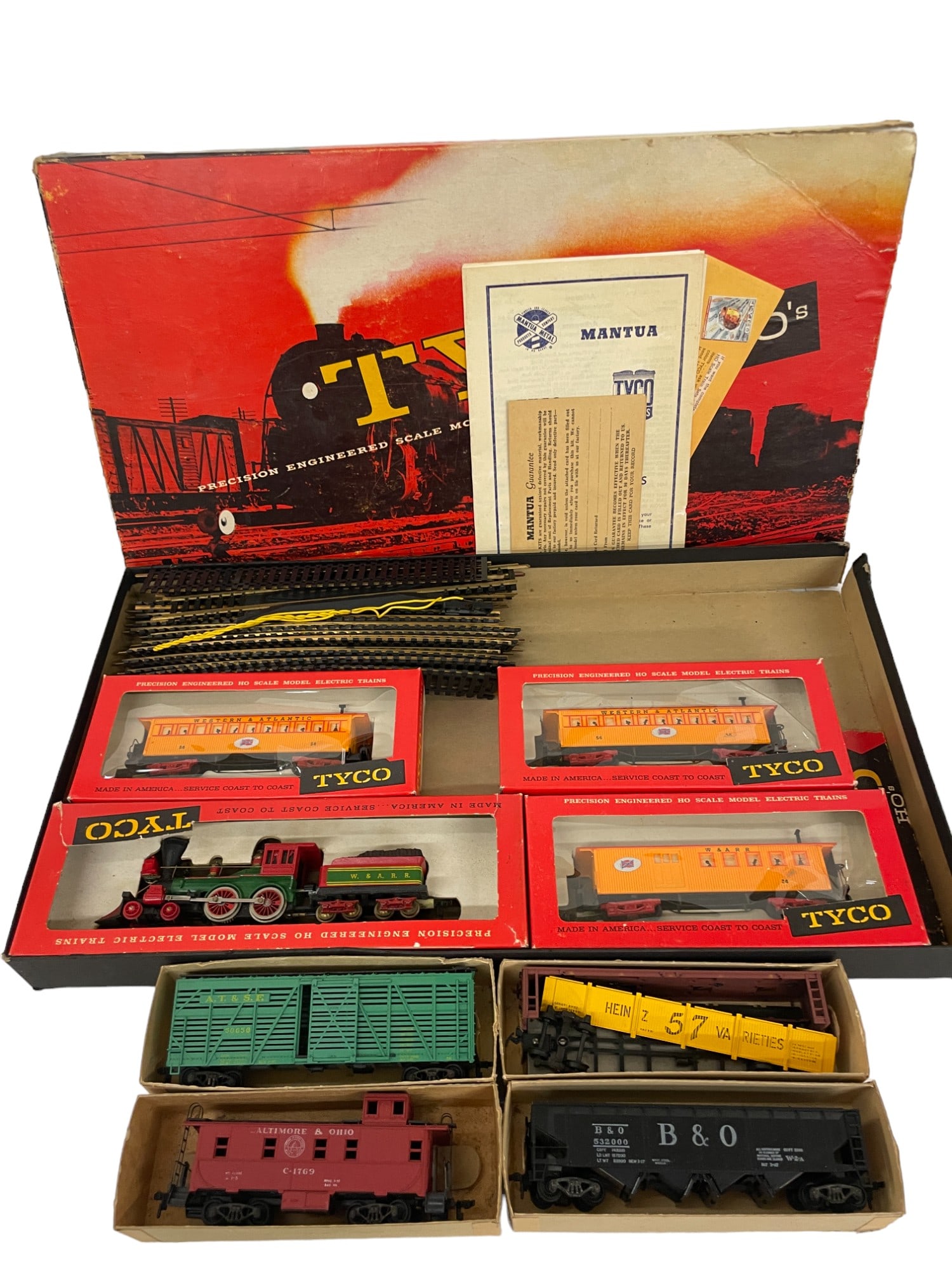 Boxed 1950s Tyco HO General Set, Plus (1 of 3)