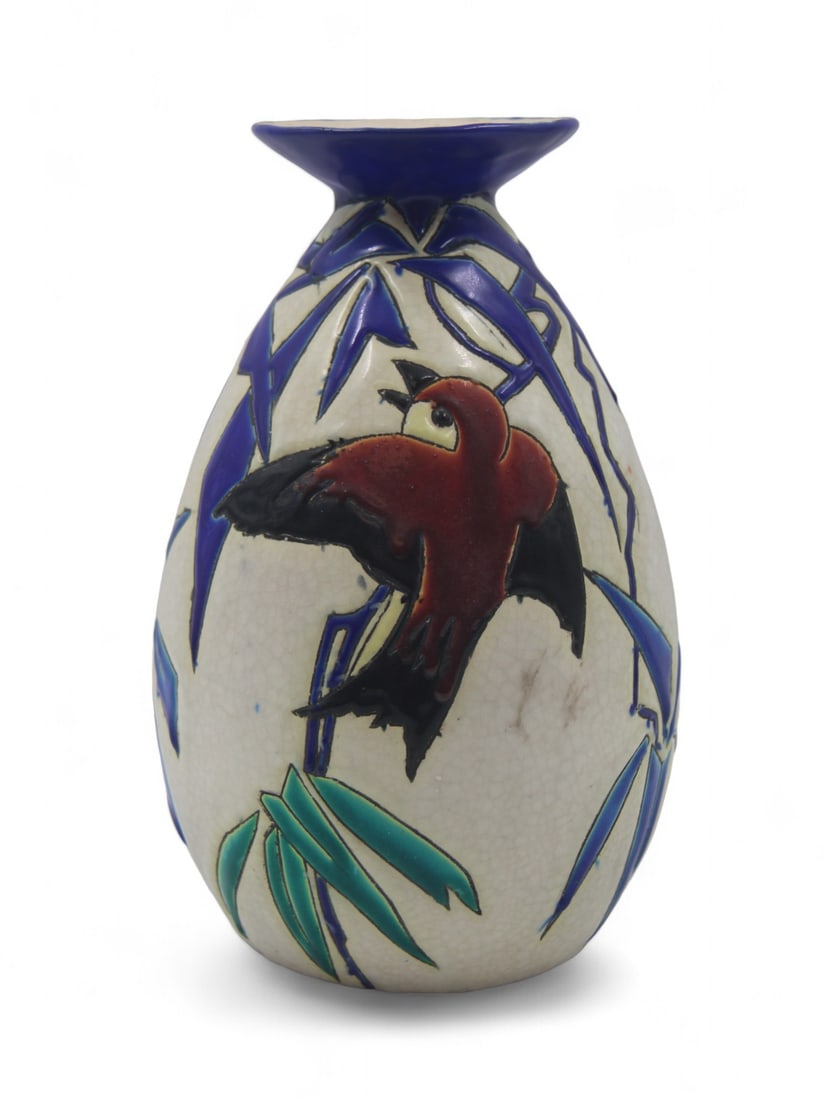 Boch Freres Bird Vase (1 of 4)