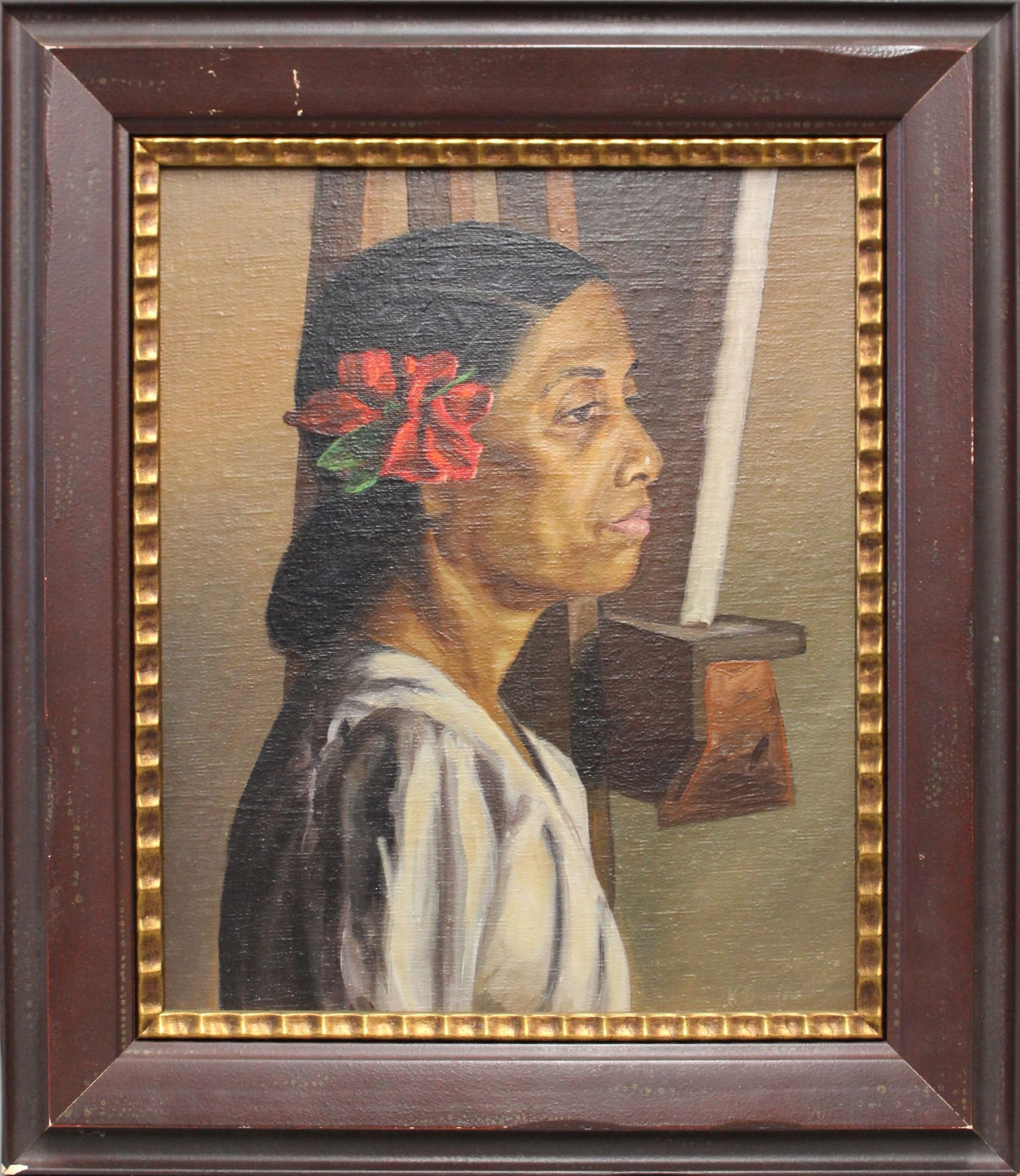 Kenneth Davies, O/C "Portrait of a Woman" (1 of 3)