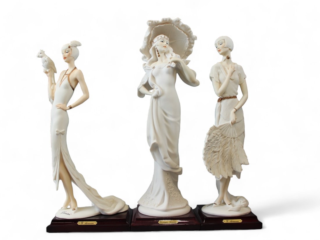 (3) Boxed Giuseppe Armani Lady Figurines (1 of 5)