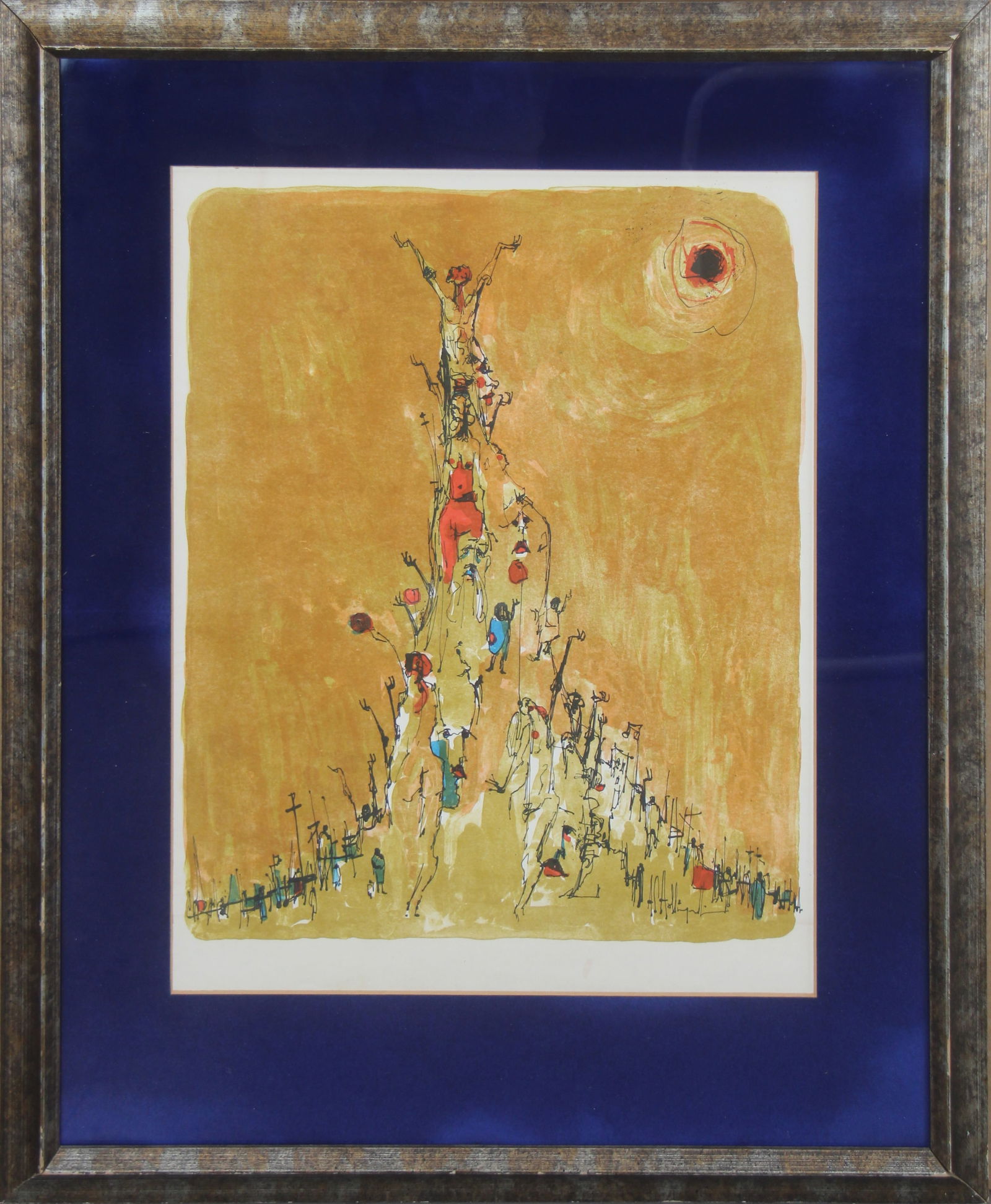 Al Hollingsworth Lithograph, "Family Tree" (1 of 2)