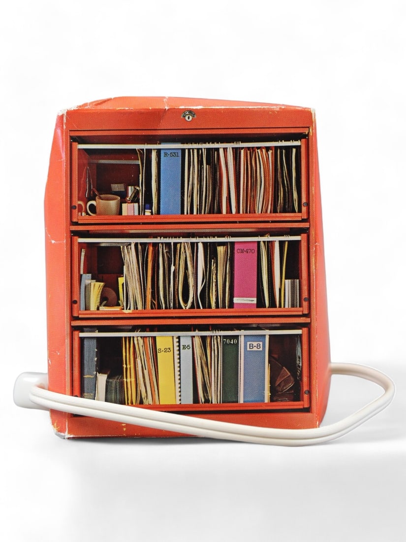 Tom Gormley, Red File Cabinet, 1970 (1 of 3)