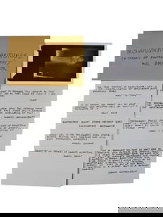 Mel Bochner, Misunderstandings, 1970: Multiples, Inc. NY 1970, From the Artists and Photographs Portfolio. Work is comprised of one manilla envelope signed in the plate along with ten prints. Envelope is approx. 9" x 5-7/8".