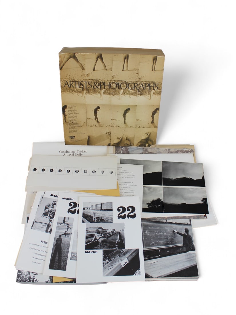 Artists and Photographs, 1970 Box & Ephemera (1 of 9)