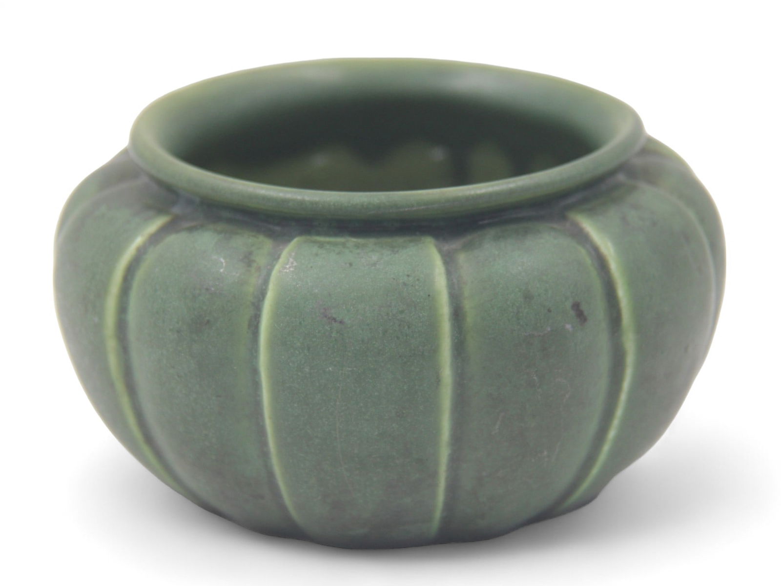 Hampshire Pottery Green Bowl (1 of 4)