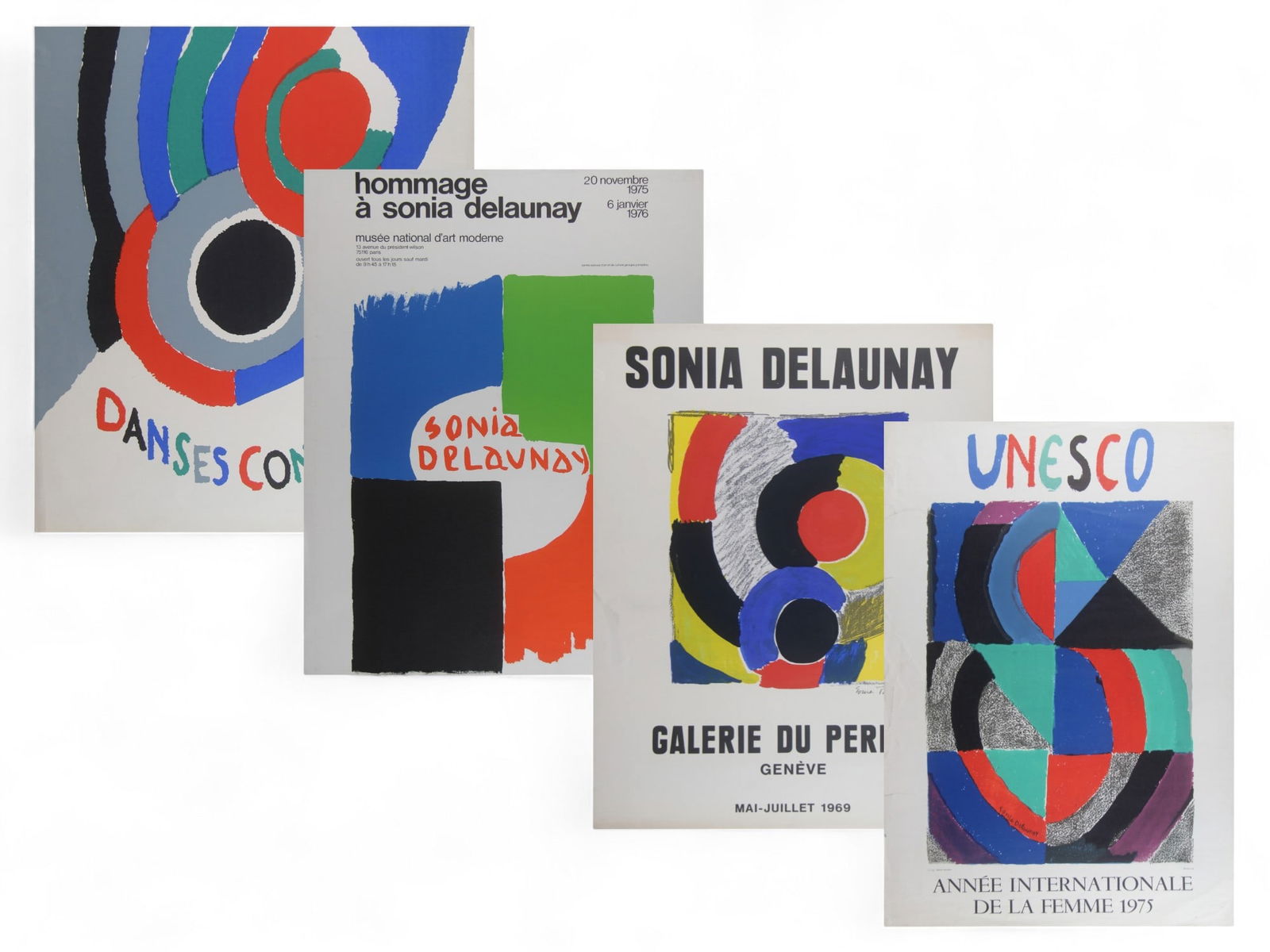 Group of (7) Sonia Delaunay Exhibition Posters (1 of 4)