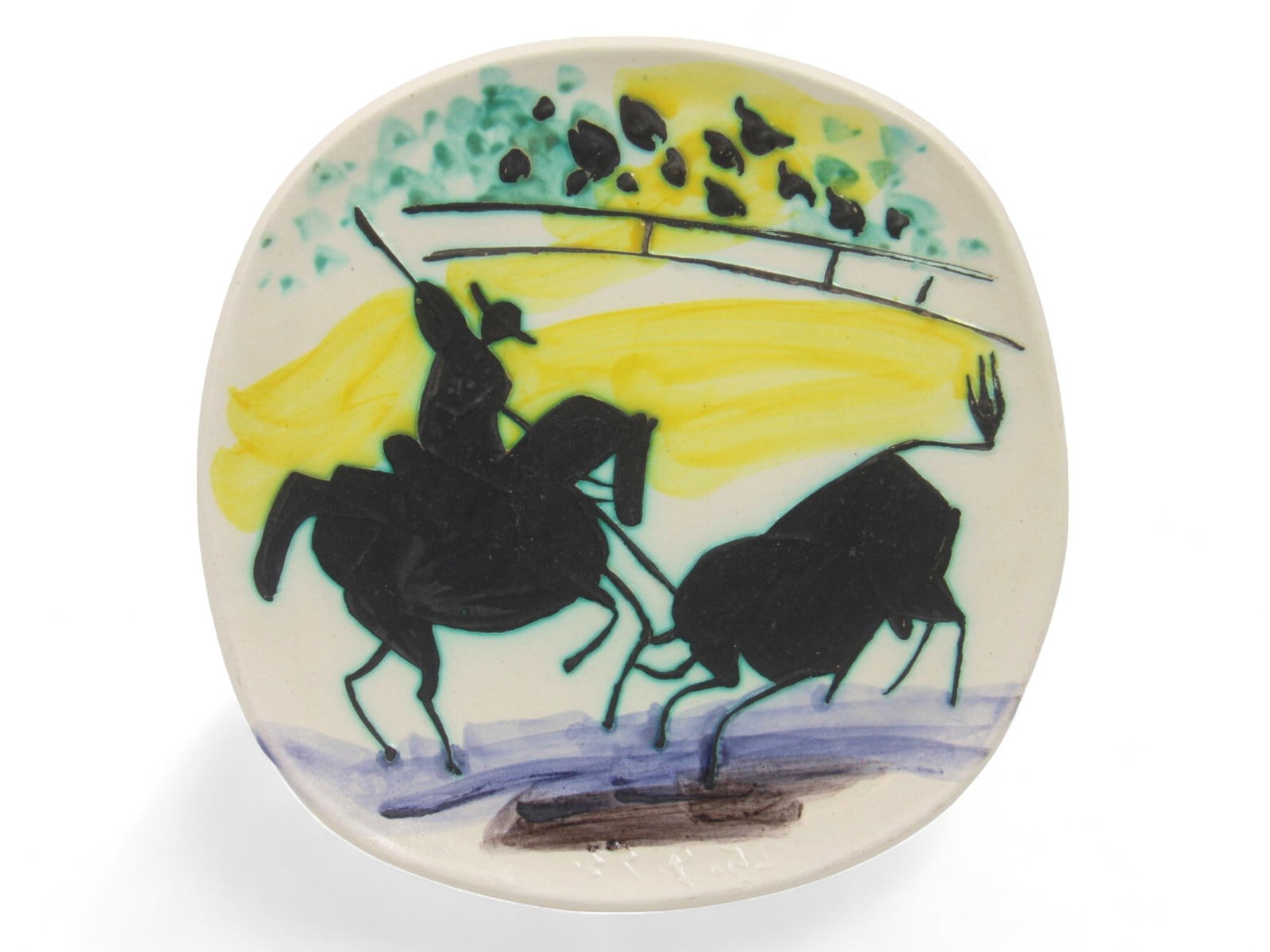 Pablo Picasso (Spanish, 1881-1973)  Plate (1 of 4)