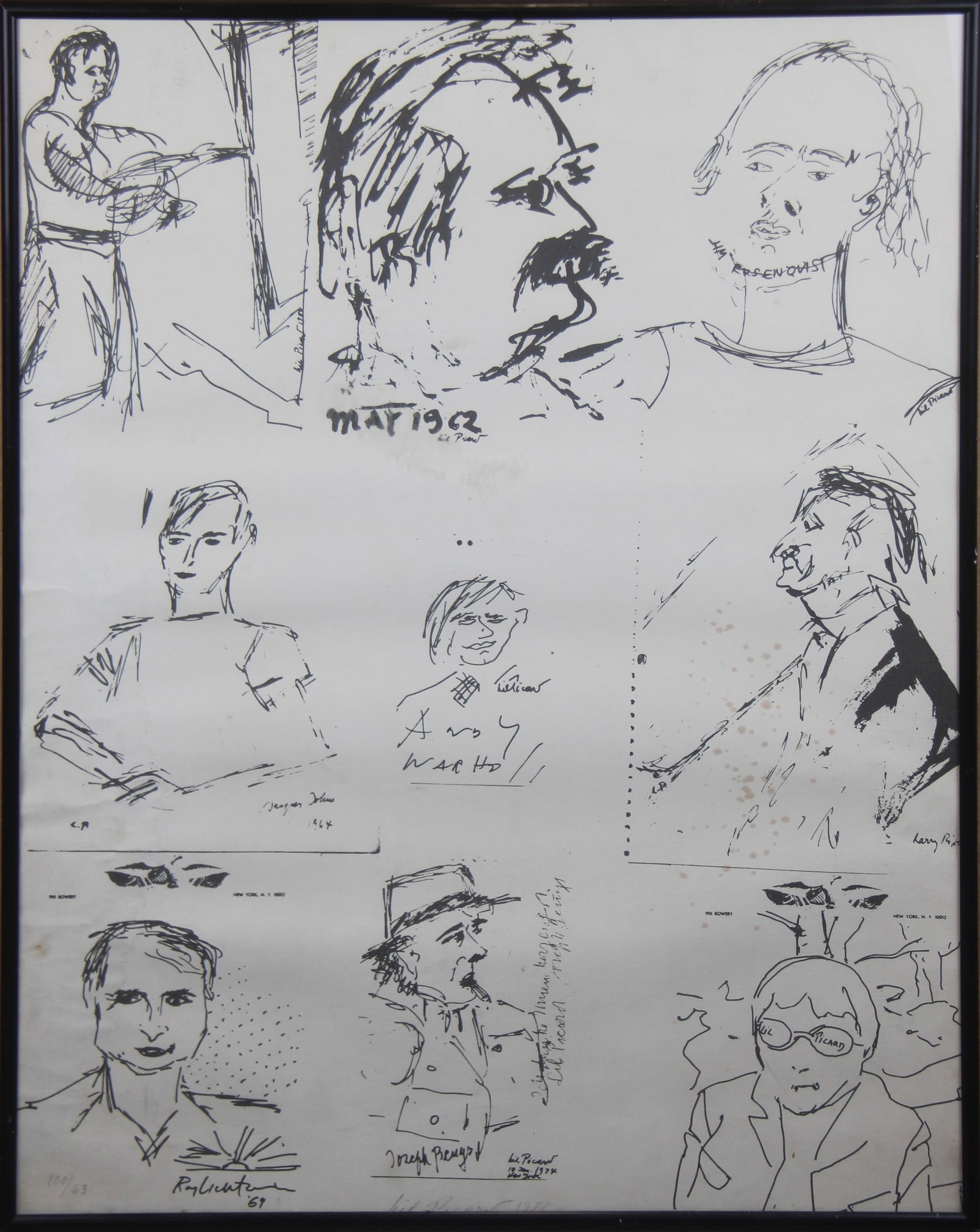 Lil Picard Pencil Signed Poster-Print (1 of 1)