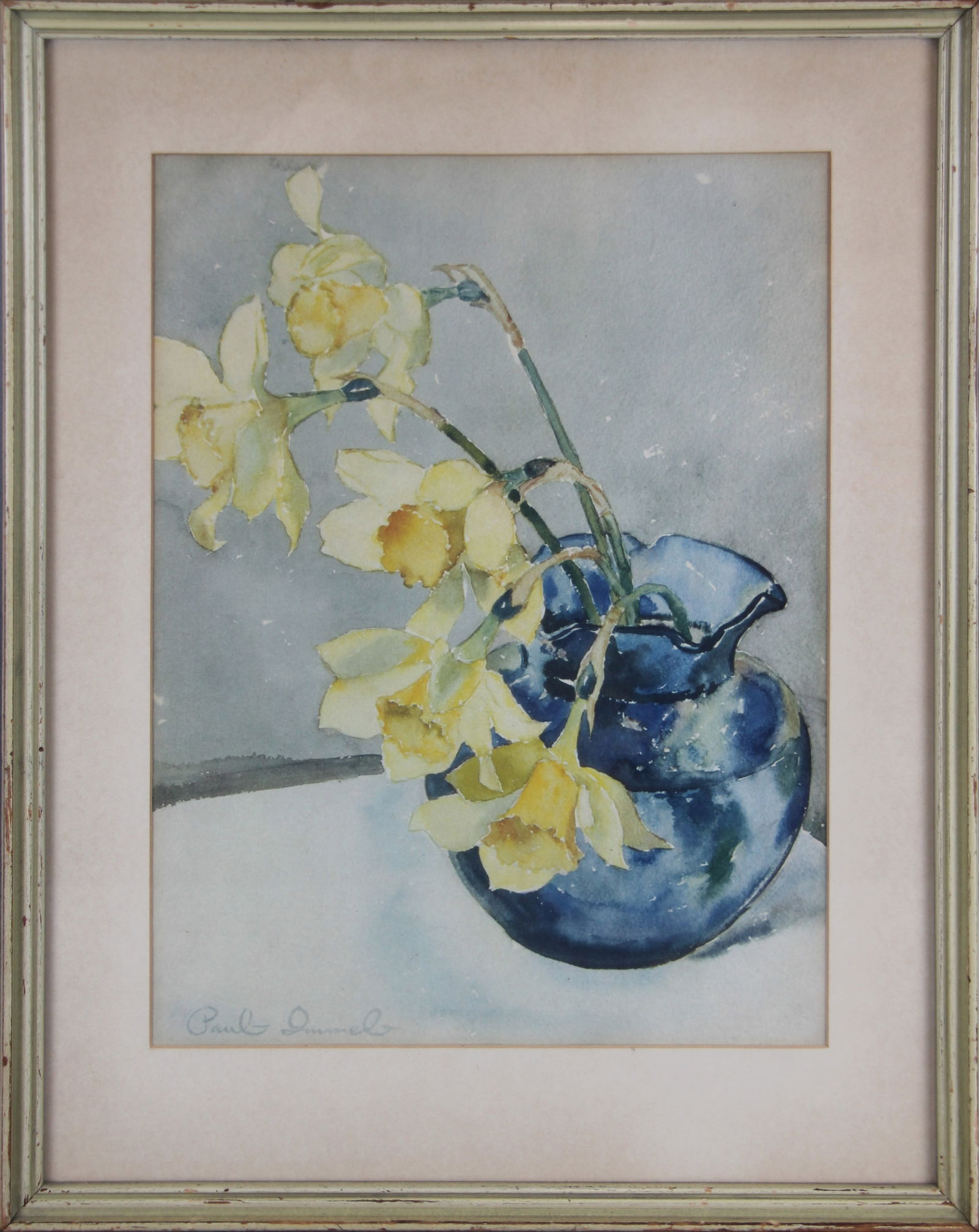 Paul Immel, Watercolor, Floral Still Life (1 of 2)