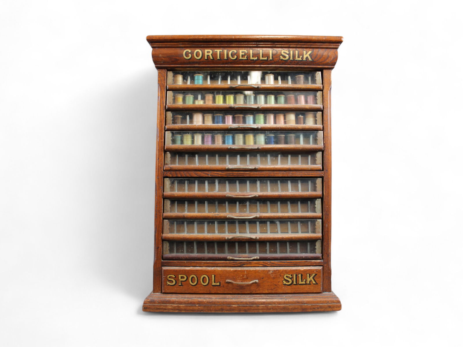 Corticelli Spool Silk Country Store Cabinet (1 of 7)