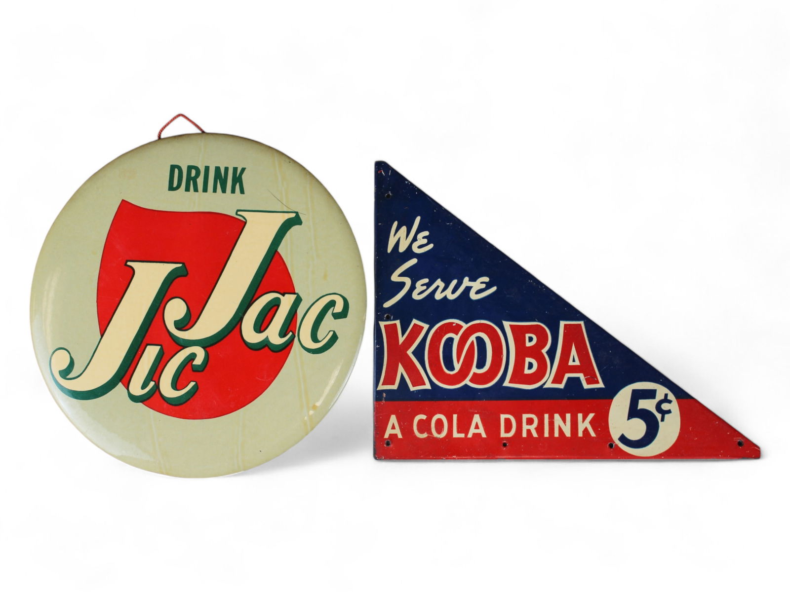 Drink Jic Jac and Kooba Kola Signs (1 of 2)