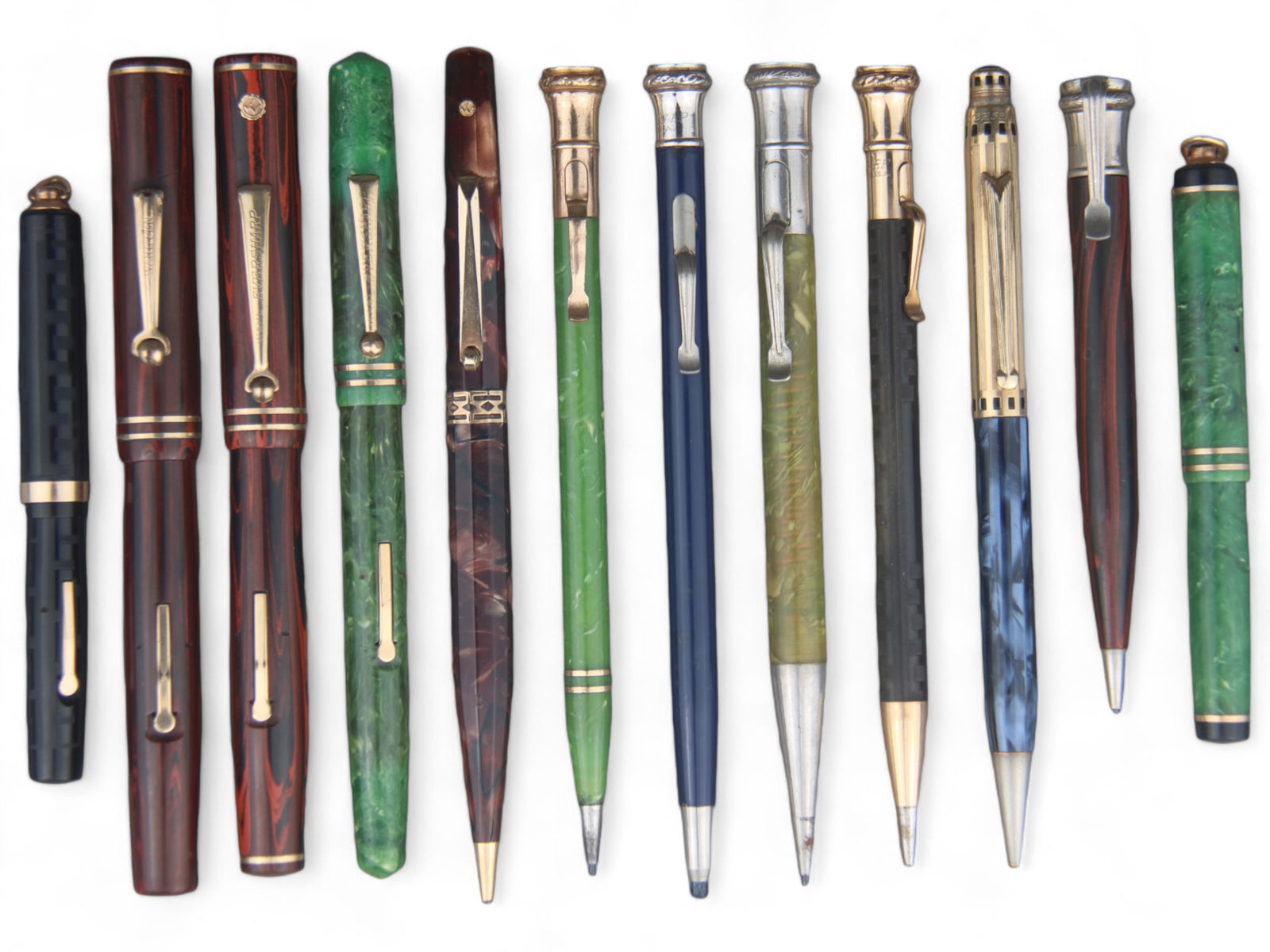 (12) Wahl Eversharp Fountain Pens and Pencils (1 of 3)