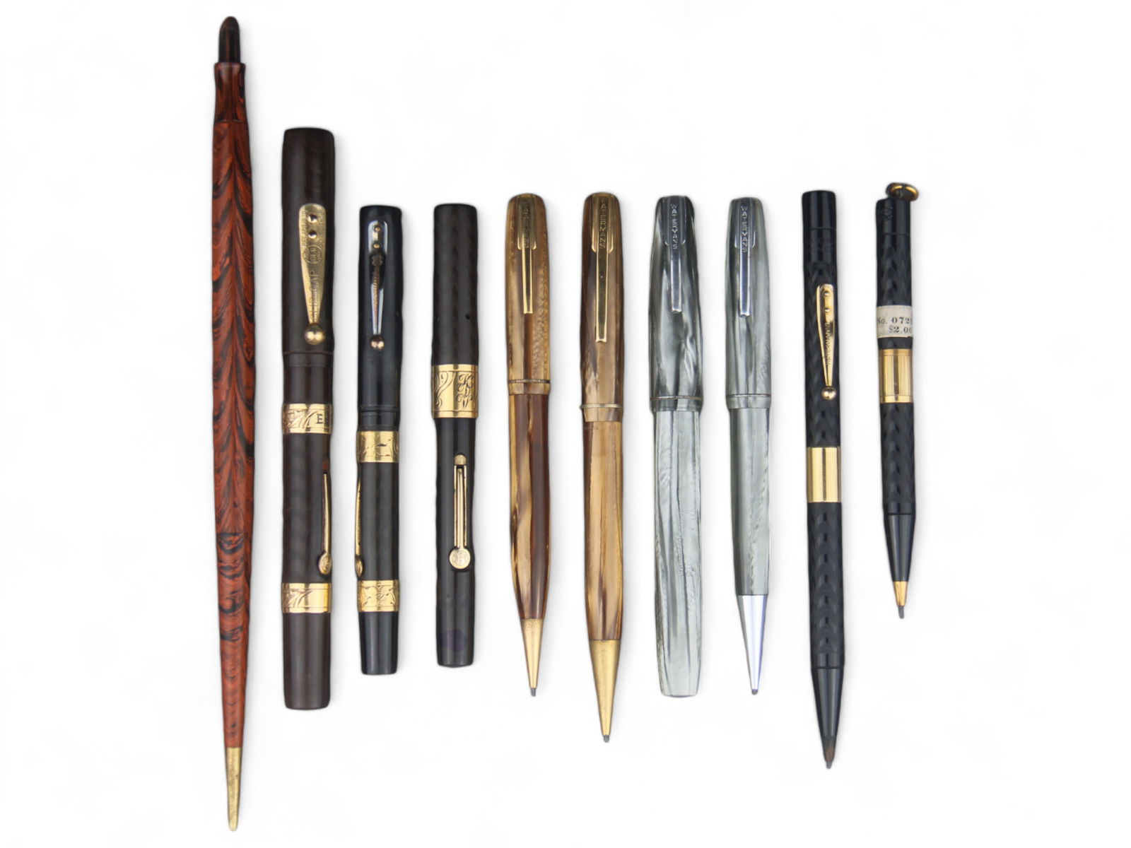 (10) Waterman Fountain Pens and Pencils (1 of 3)