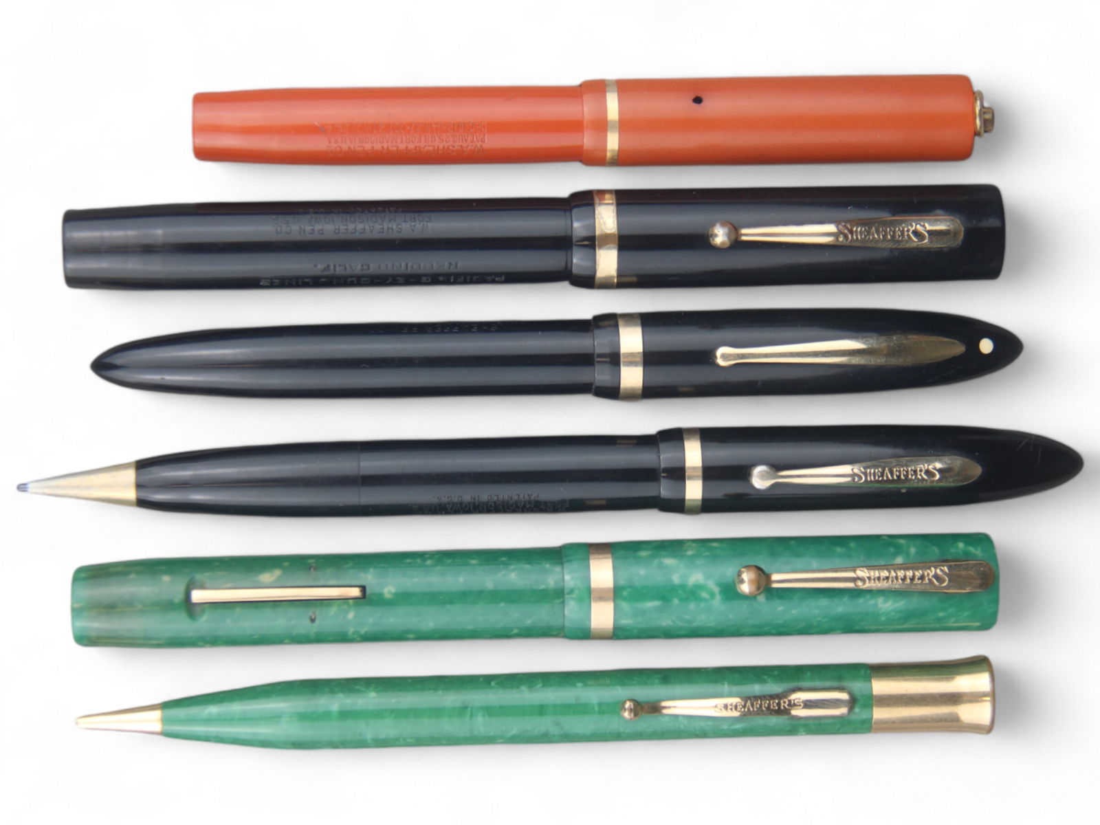 (6) Sheaffer Fountain Pens  and Pencils inc. Combo (1 of 3)
