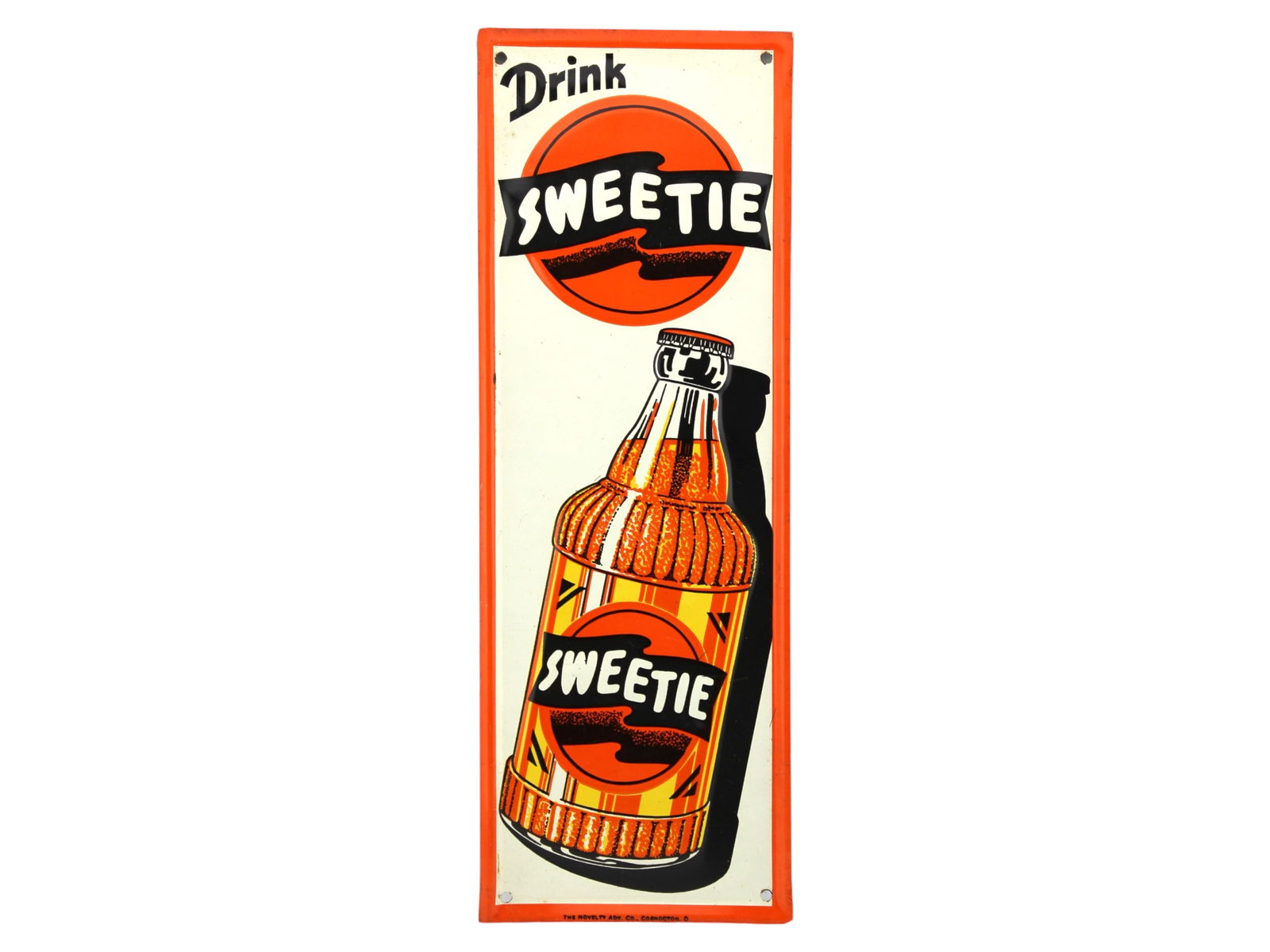 Drink Sweetie Tin Litho Door Push Sign (1 of 1)