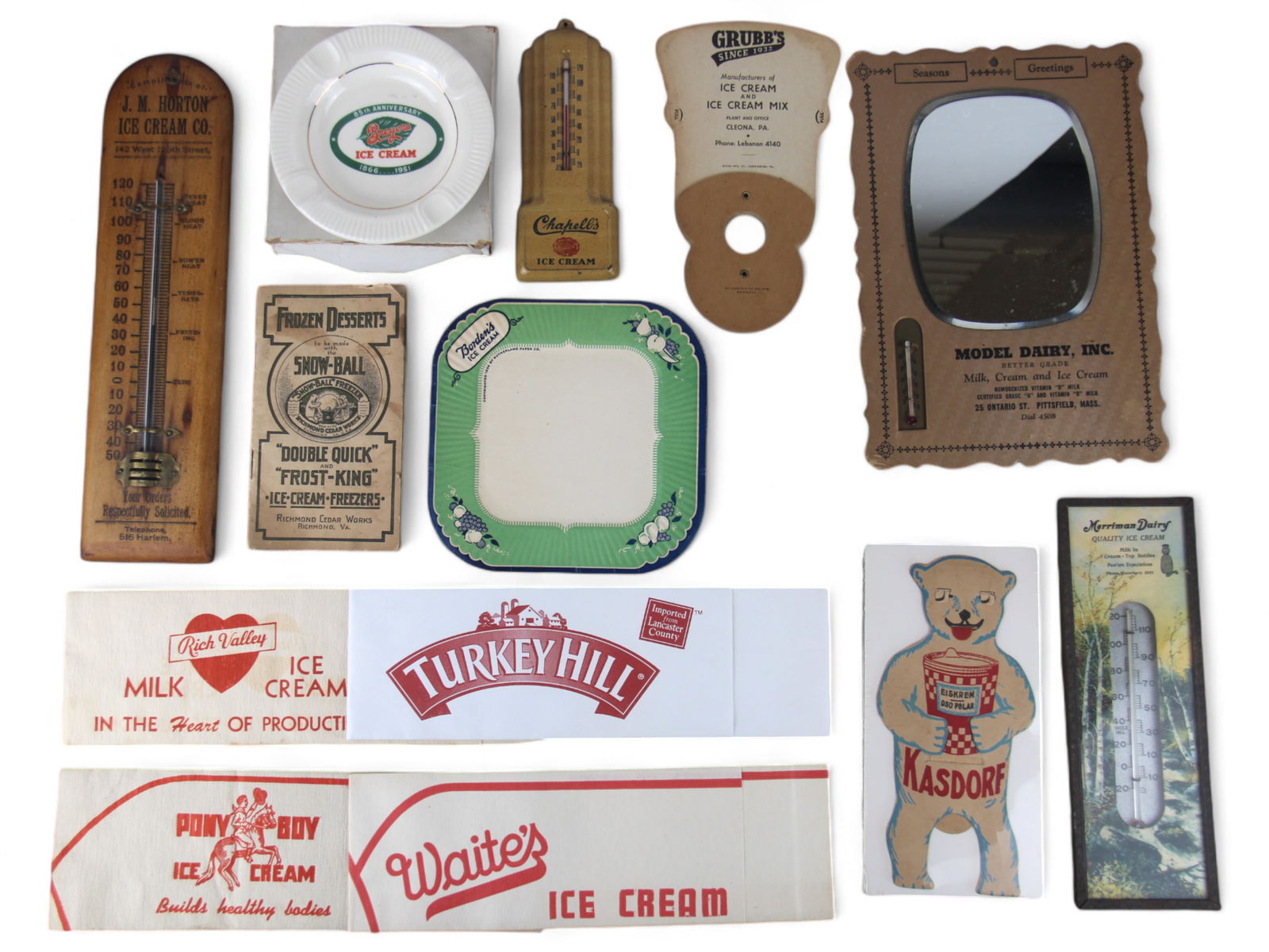 Ice Cream Advertising Ephemera (1 of 4)