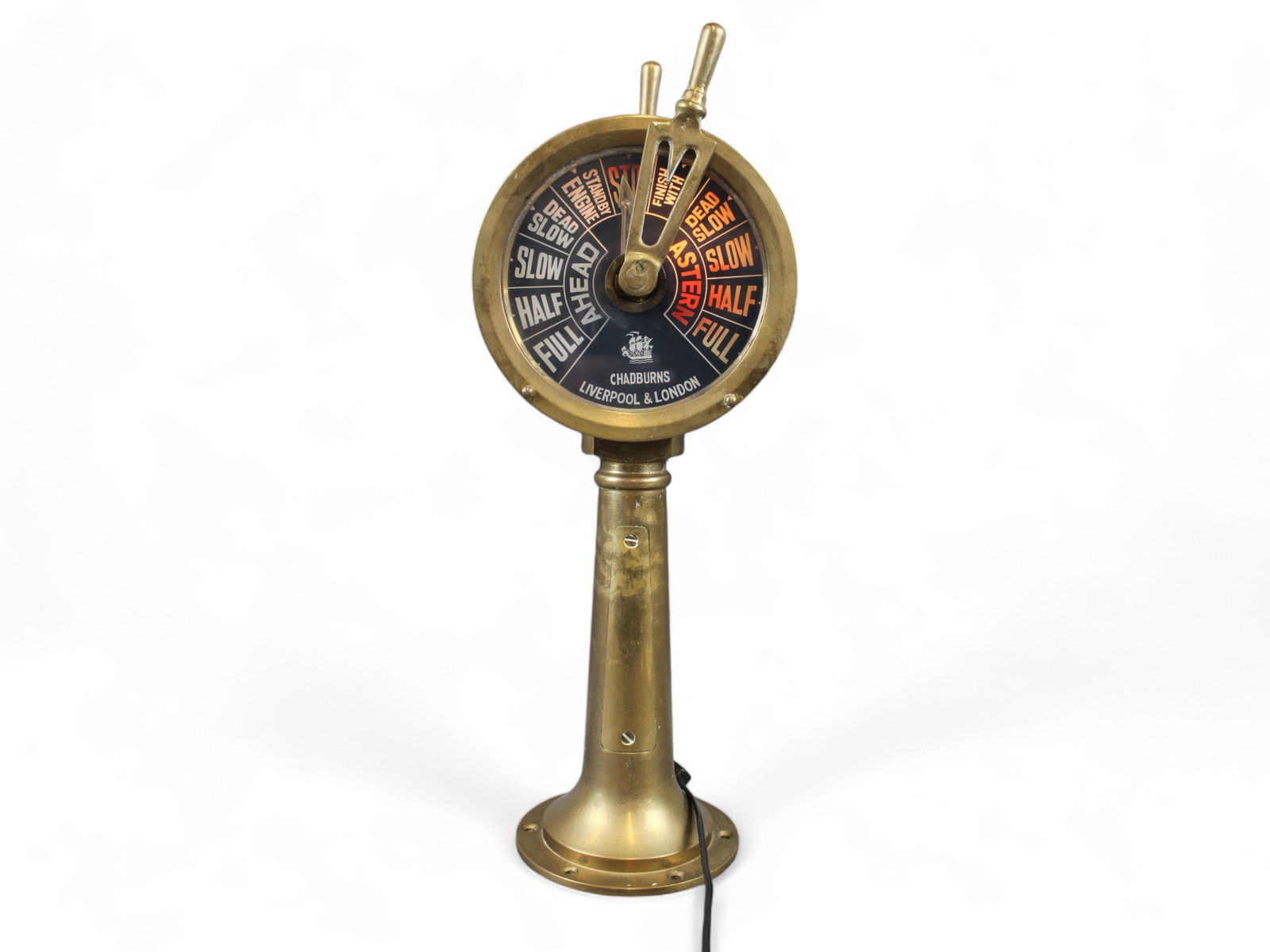 Chadburns Brass Model Engine Telegraph (1 of 5)