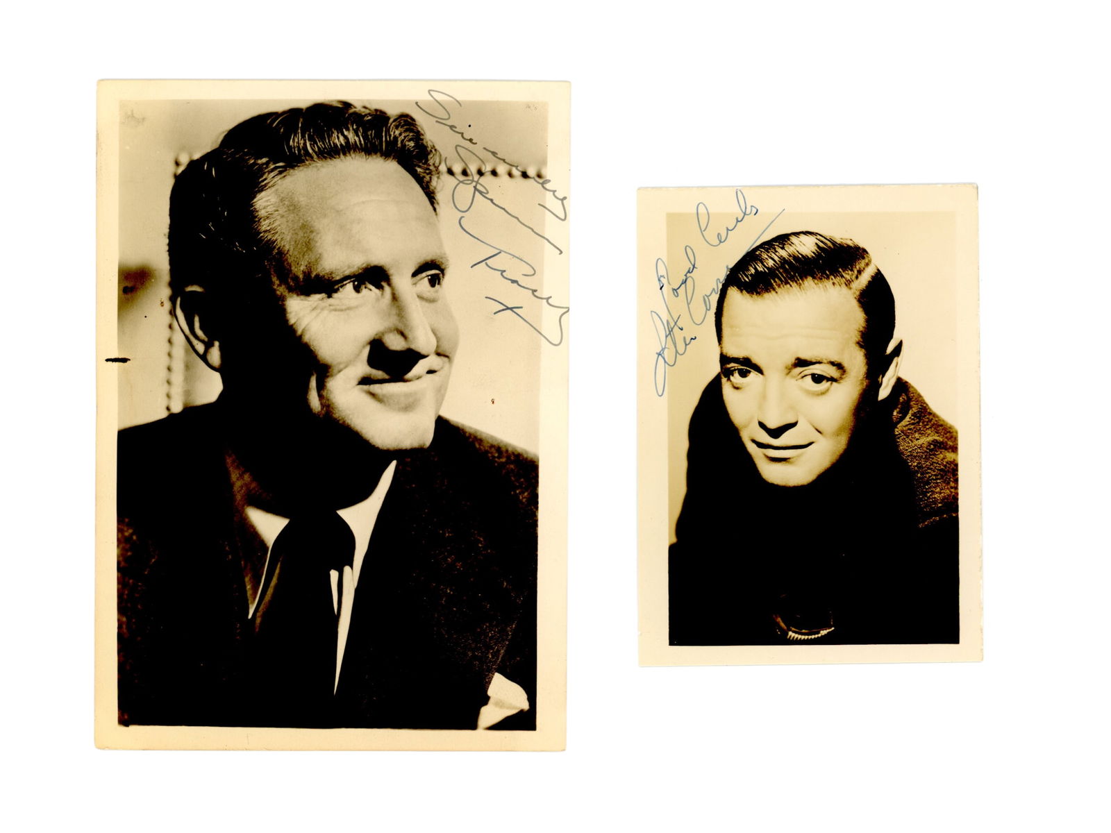 Celebrity Autograph Group of (2) (1 of 3)