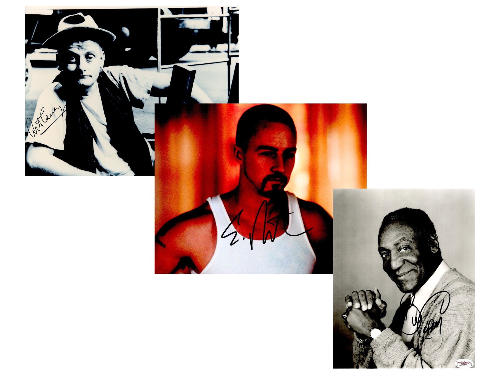 Celebrity Autograph Group of (3) (1 of 4)