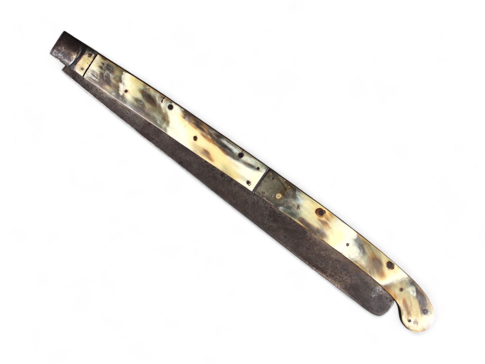 Large Antique Folding Knife/Razor Trade Stimulator (1 of 6)