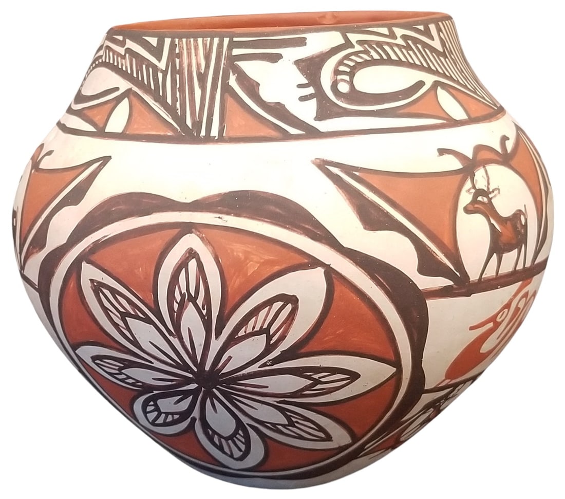 Zuni Pottery Jar - Jennie Laate (1933-1994) (1 of 5)