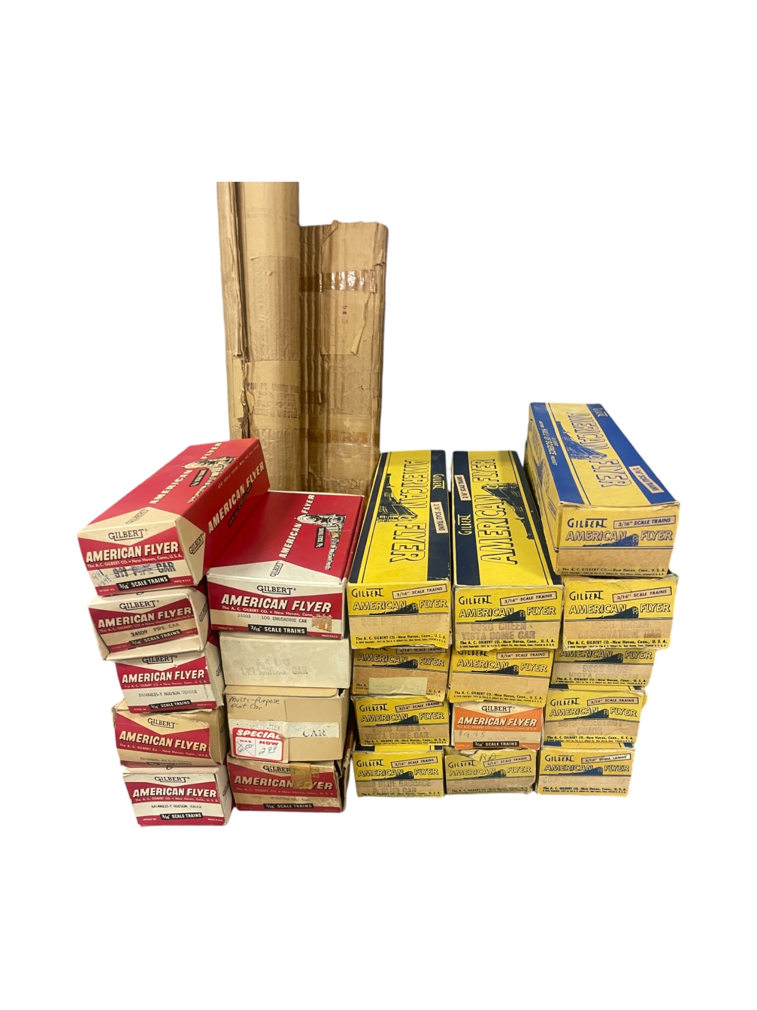 23 EMPTY American Flyer Freight & Pass Boxes (1 of 10)